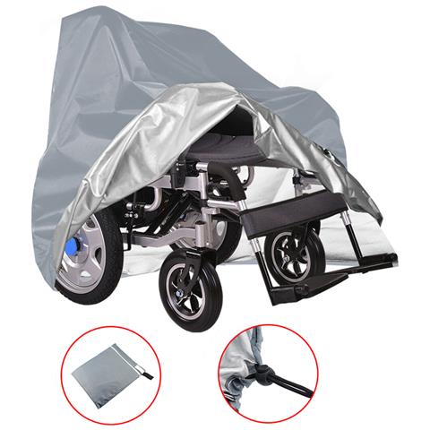 Copertura Antipolvere Per Sedia A Rotelle Grey M - Foto 1