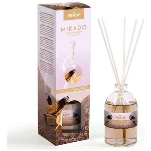 Mikado Mysterious Palo Santo Deodorante Per Ambiente - Flacone In Vetro Da 100 Ml E Diffusore Bacchette - Foto 1