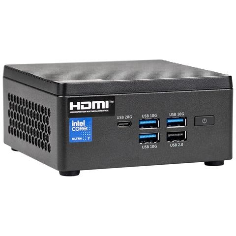 BUSINESSline M11471 *KI ready* Intel Core Ultra 7 155H 16 GB DDR5-SDRAM 500 GB SSD Windows 11 Pro Mini PC Nero - Foto 1