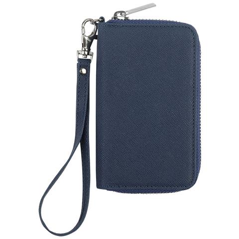 Nuova Custodia Con Cerniera E Specchio Per Sigaretta Elettronica Juul Blue - Foto 1