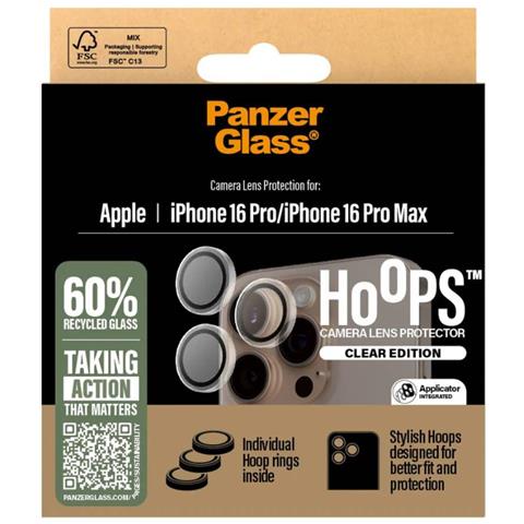 Anello Di Protezione Per Iphone 16 Pro / 16 Pro Max Hoops, Trasparente - Foto 4