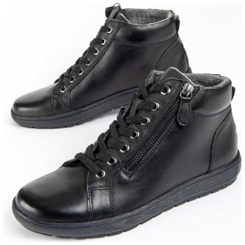 Stivaletto Botilina Nero Nero Pelle Naturale - Foto 1