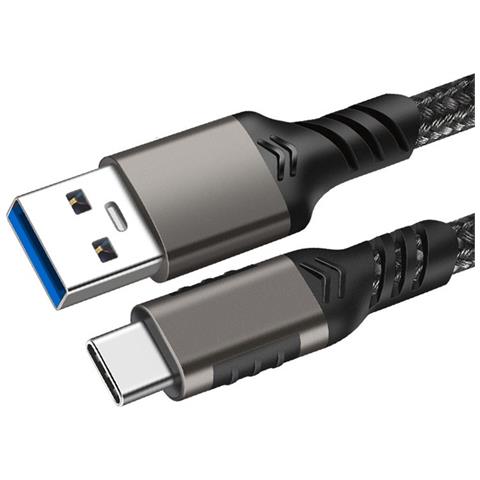 Cavo Dati Intrecciato Da 3m, Confezione Da 2: Usb Type-c A Usb 3.2, Ricarica Rapida Pd 60w 3m - Foto 2