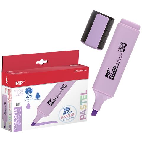 Pack 12 Marcatori Long Life Pastel Viola - Foto 1