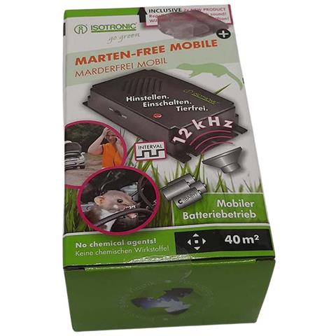 Compatto Senza Fili Ad Ultrasuoni Martora Repeller 78db 12khz, Nero - Foto 4