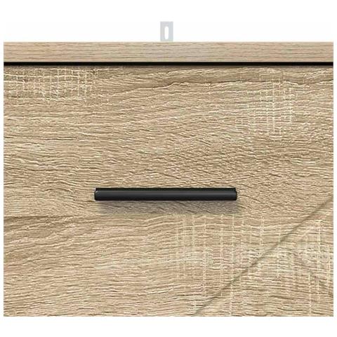 Armadio da Notte con cassetto rovere sonoma 38 x 38 x 66 cm - Foto 9