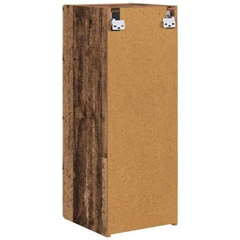 Mobile TV da parete 2 pcs Legno vecchio 30 x 31 x 80 cm - Foto 9