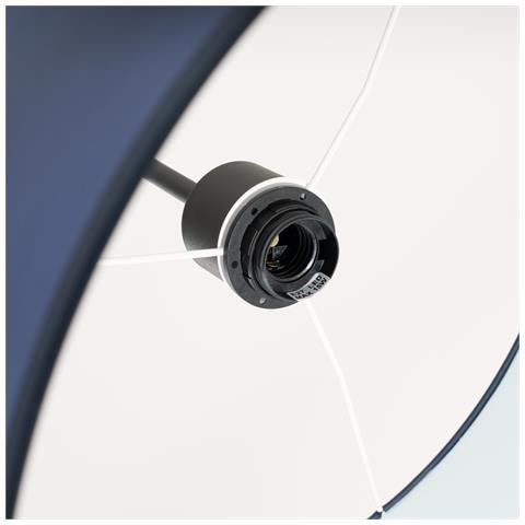 Sollux Lighting Lampada A Sospensione Nevia Navy Sl.1851 - Minimalist Lampada A Sospensione Blu Navy/nero 137x40x40 Cm - Foto 8