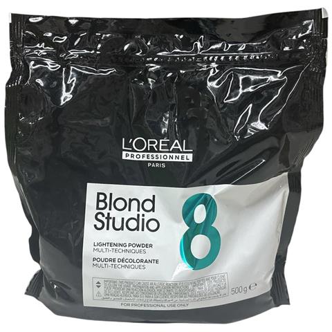 L'oreal Professionnel, Blond Studio Mt8, Evidenziazione, Polvere Ossidante Per Capelli, 500 G - Foto 1