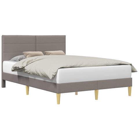 Struttura del letto con testiera Talpa 140 x 190 cm Tessuto - Foto 1