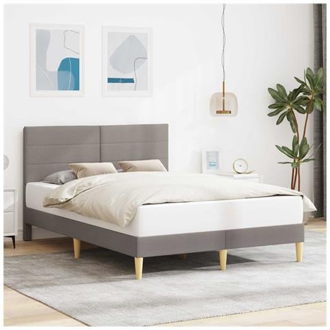 Struttura del letto con testiera Talpa 140 x 190 cm Tessuto - Foto 2