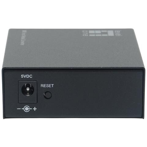 GVM-2002 convertitore multimediale di rete 1000 Mbit /s 1310 nm Modalità singola Nero - Foto 2