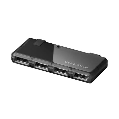 IUSB2-HUB4-BK - Mini Hub USB 2.0 4 Porte Nero - Foto 1