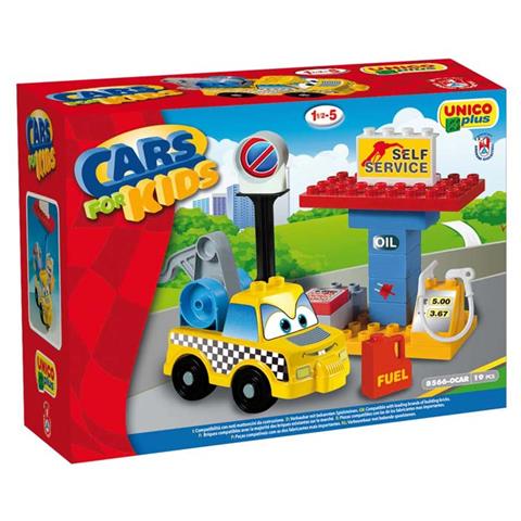 Unico Plus Cars For Kids Carro Attrezzi 19pz 8566 - Foto 1