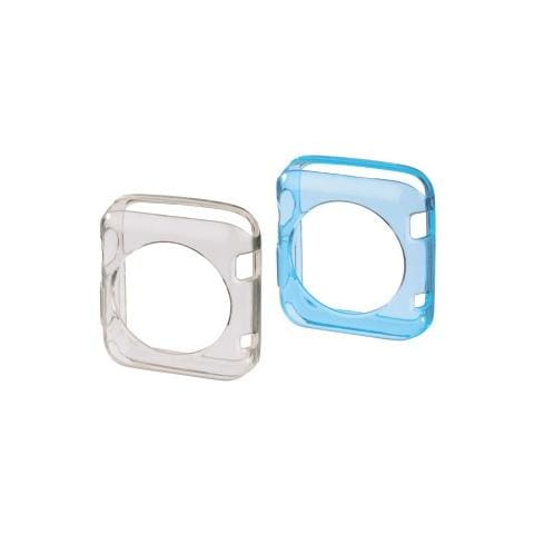 1x2 protezione Crystal Apple Watch 42mm trans / blu - Foto 1
