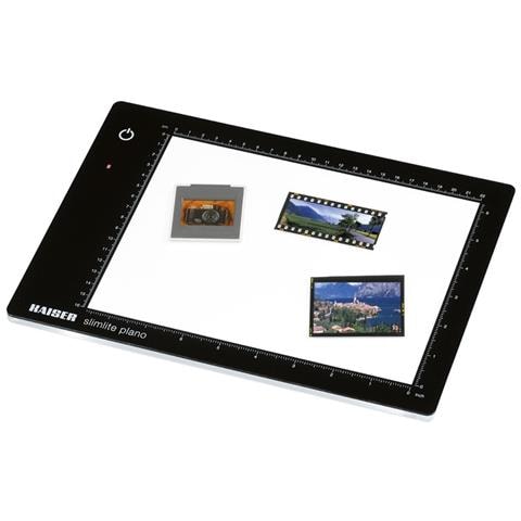 Piastra Di Lampadine Led "Slimlite Plano, 5000 K, Dimmerabile, Di Alimentazione E Funzionamento A Batteria, Un'Area Luminosa 22 X 16 Cm Nero - Foto 2