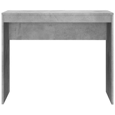 Scrivania Grigio Cemento 90x40x72 cm in Legno Multistrato - Foto 7