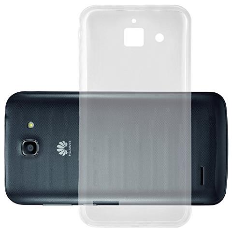 Custodia Compatibile Con Huawei Ascend G730 In Completamente Trasparente - Coperchio Protettivo In Silicone Tpu Flessibile - Foto 1
