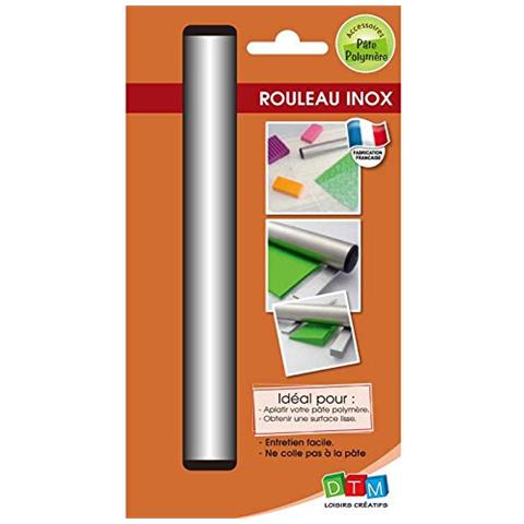 Rullo In Acciaio Inox 21 Cm Per Plastilina Fimo - Foto 2