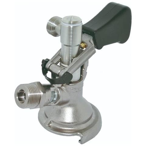Attacco Fusto Birra Accoppiatore Per Fusti Attacco Keg Tipo A - Raccordo Piatto Uscita Laterale (contromaschiatura) - Foto 2