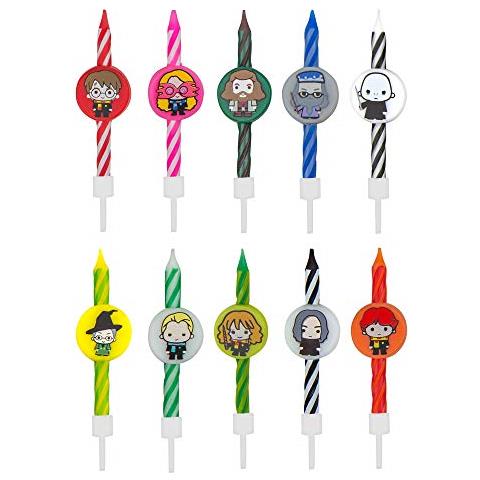 Cinereplicas Birthday Candele di compleano - Kawaii (Set di 10 + 1 Happy Birthday) - Foto 4