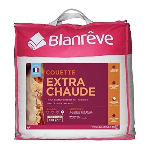 Piumino In Microfibra Più Caldo - 220 X 240 Centimetri - Bianco - Foto 1