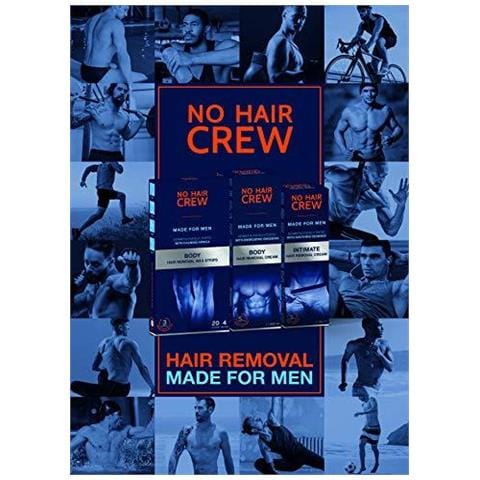 No Capelli Crew Premium Intimate Depilazione Crema - Extra Gentle Crema Depilatoria Per Le Zone Sensibili. Realizzato Da Uomo 100 Ml - Foto 4