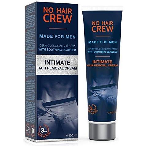 No Capelli Crew Premium Intimate Depilazione Crema - Extra Gentle Crema Depilatoria Per Le Zone Sensibili. Realizzato Da Uomo 100 Ml - Foto 1