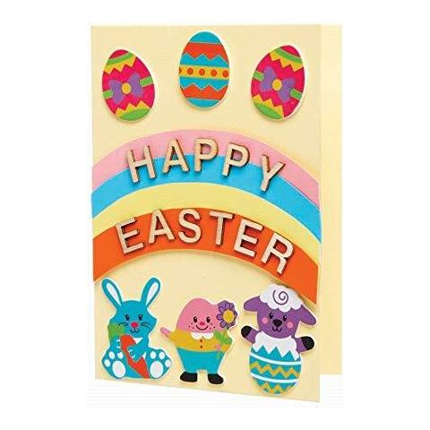 Ax774 Adesivi Di Pasqua - Confezione Da 200 Schiuma Autoadesivi Perfetto Per I Bambini Per Decorare Collages E Dellartigianato Ideale Per Le Scuole Artigianato Gruppi Party Crafting Casa - Foto 2