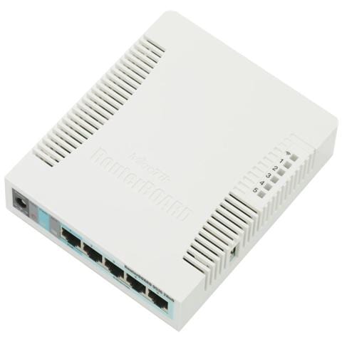 RB951G-2HND, Internal, 8 - 30, -20 - 50 °C, IEEE 802.11b, IEEE 802.11g, IEEE 802.11n, IEEE 802.3, IEEE 802.3ab, IEEE 802.3u, 16-QAM, 64-QAM, BPSK, CCK, DBPSK, DSSS, OFDM, QPSK, 802.11g: -96dBm @ 6Mbit / s to -80dBm @ 54Mbit / s 802.11n: -96dBm @ MCS0 to -78dBm @ MCS7 - Foto 4