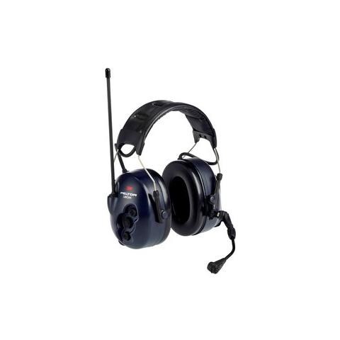 PELTOR LiteCom Stereofonico Padiglione auricolare Nero, Blu cuffia e auricolare - Foto 1