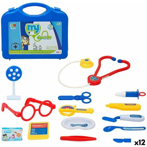 Valigetta Da Dottore A Giocattolo Con Accessori Colorbaby My Doctor 14 Parti (12 Unità) - Foto 1
