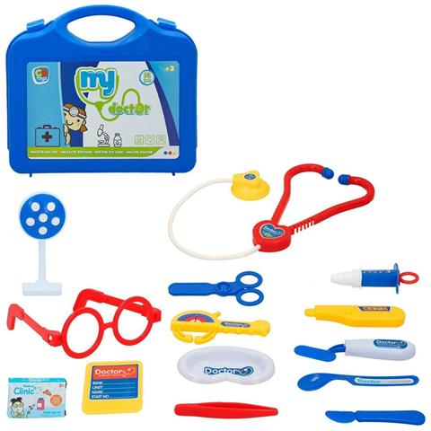 Valigetta Da Dottore A Giocattolo Con Accessori Colorbaby My Doctor 14 Parti (12 Unità) - Foto 3
