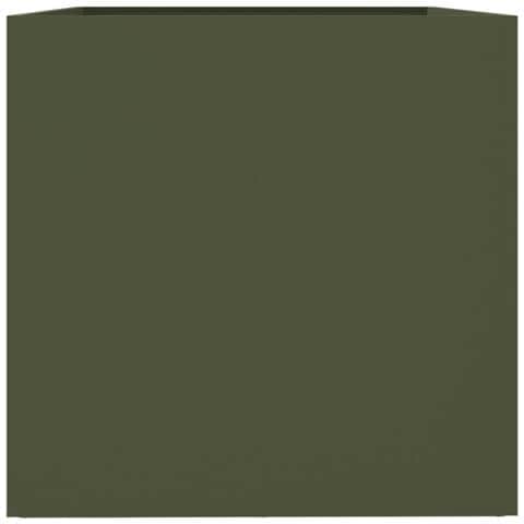 Fioriera Verde Oliva 62x47x46 cm in Acciaio - Foto 2