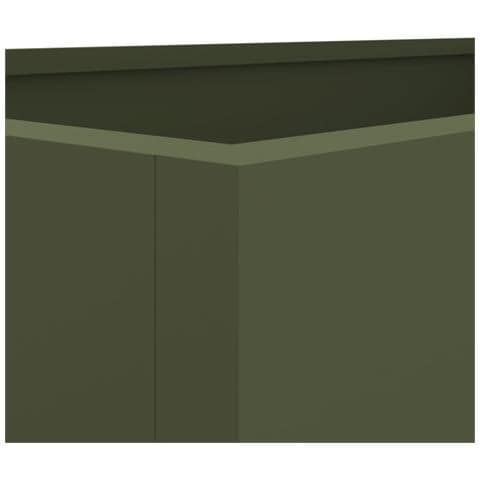 Fioriera Verde Oliva 62x47x46 cm in Acciaio - Foto 10