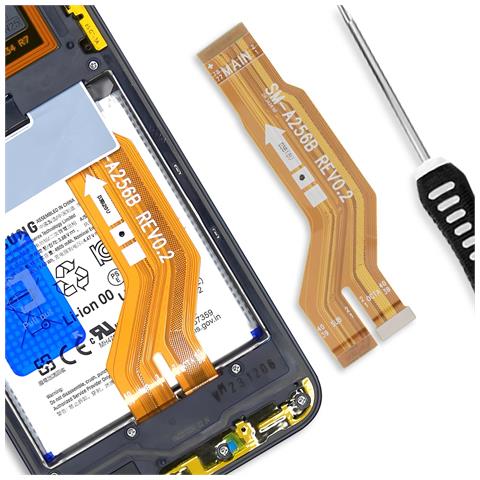 Connettore Scheda Madre Originale Galaxy A25 5g, Nero - Foto 3