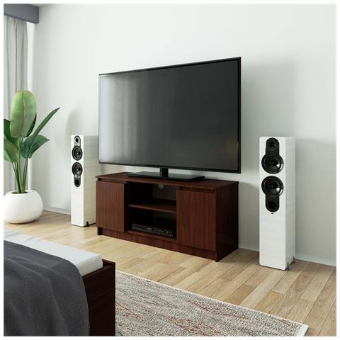 Mobiletto TV, 2 ante, 120x40x55 cm, Colore Weng? - Foto 7