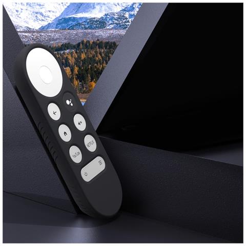 Custodia Protettiva In Silicone Per Il Nuovo Telecomando Google Chromecast 2020 Black - Foto 2