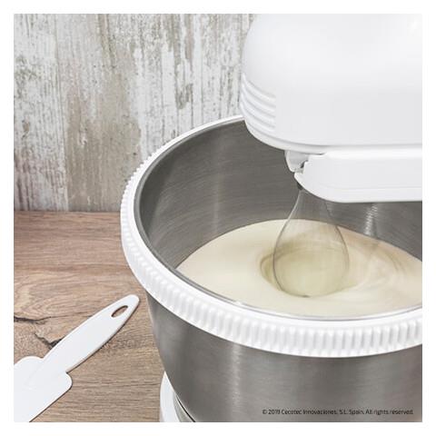 PowerTwist 500 Steel Sbattitore con base 500 W Argento, Bianco - Foto 2