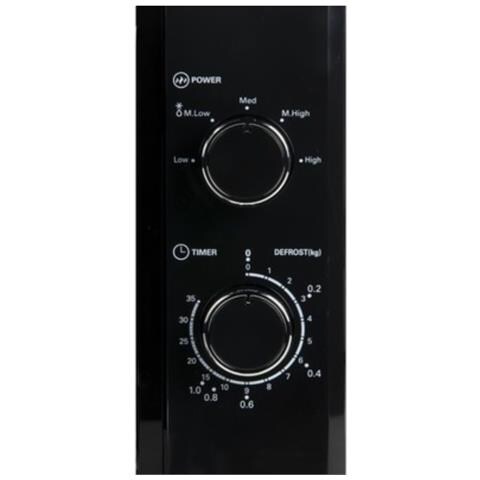 Forno Microonde DO252 con Grill Capacità 20 Litri Potenza 800 Watt Colore Nero - Foto 5