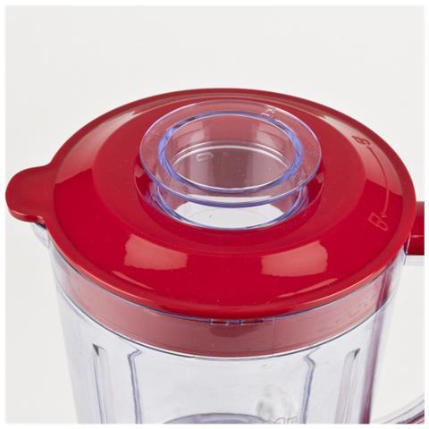 Frullatore da tavolo FR2701 Capacità 1 Litri Potenza 350 Watt Colore Bianco / Rosso - Foto 2