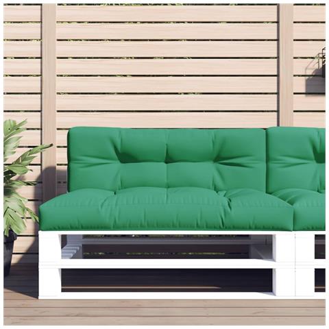 Cuscino Per Pallet Verde 120x40x12 Cm In Tessuto - Foto 1