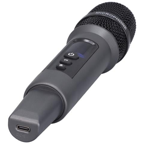 Set Microfono Wireless Con Tecnologia Anti-larsen Dsp Black - Foto 2
