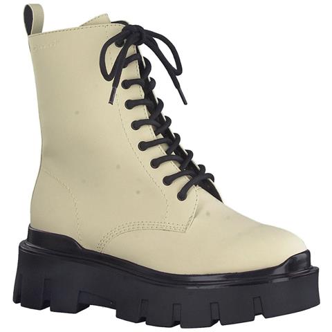 Beige Casual Closed Booties Stivaletti Sintetico E Tessile Scarpe Donna Beige Eu 36, 1-25287-29 418 - Foto 2