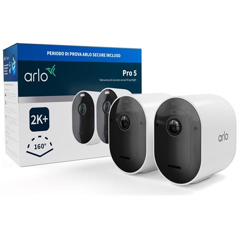 Pro Telecamera di sorveglianza 5 2K+, kit da 2 telecamere - Foto 1