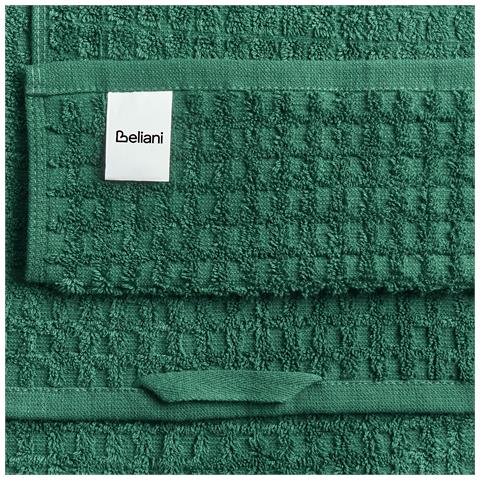 Set Di 9 Asciugamani Atai Cotone Verde - Foto 6