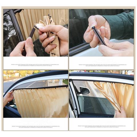 Set Di Tende Magnetiche Per Auto Con Protezione Solare Silver - Foto 2