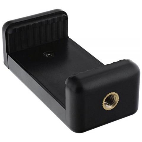 Morsetto Terminale Universale, Filettatura Standard Per Cellulare Per Selfiestick, Treppiedi E Altro, Nero - Foto 1