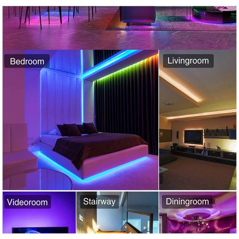 Kit Striscia Led Luminosa E Versatile Da 20m - Bianco - Foto 2