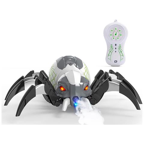 Ragno Telecomandato Con Getto Di Nebbia Effetti Sonori Spettacolari - Foto 1